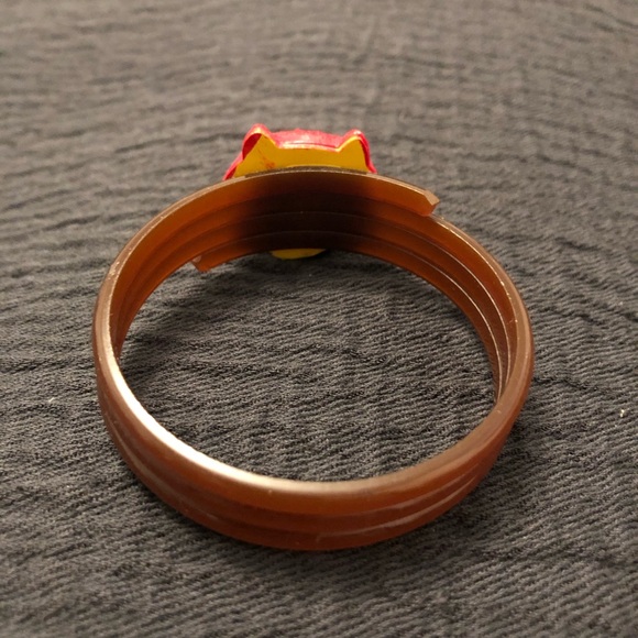 Fancy Fantastic Painted Vintage Owl Bracelet - Picture 7 of 11